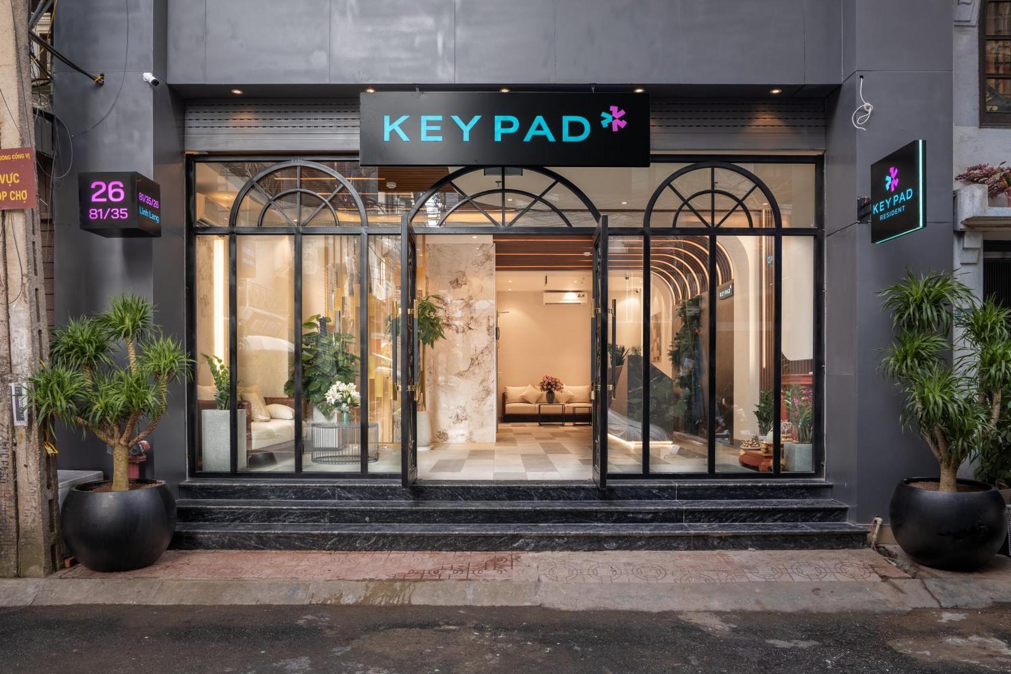 Keypad Hotel - Linh Lang Hanoi Exterior photo
